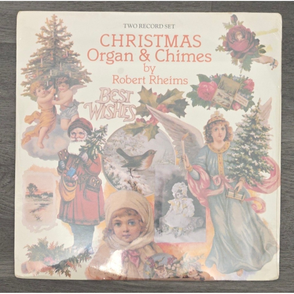 Robert‎ Rheims Christmas Organ & Chimes 2 LP Vinyl Record - New & Factory Sealed